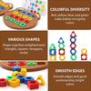 Children Puzzles Geometric Shape Quick Matching Boardpuzzles Learning Games Toy