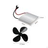 Fireplace Fan Motor Electric Power Generation Set Heater Parts Stable Stoves Heat Powered