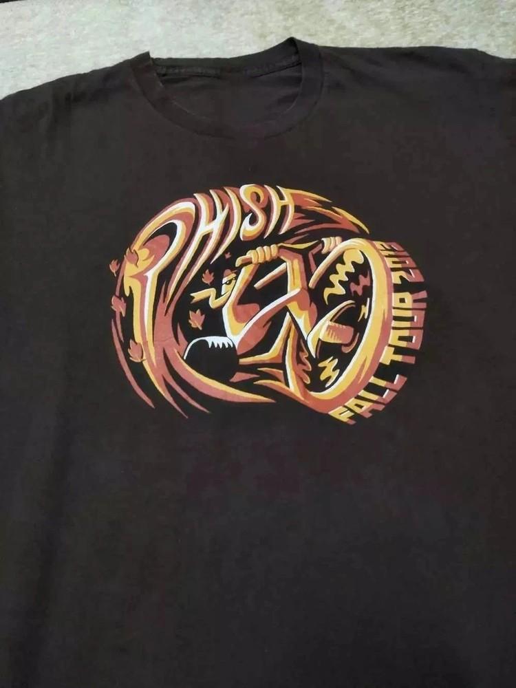 Band Phish Fall Tour Tee Cotton Unisex T-Shirt S To 5XL BL2126 Unisex T-Shirt S