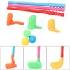 Kids Golf Putter Mini Golf Set Kids Club Toy Golf Putter Training Aids Accessories 3 Pieces Durable Growth Promotion Game Indoor Outdoor Activities