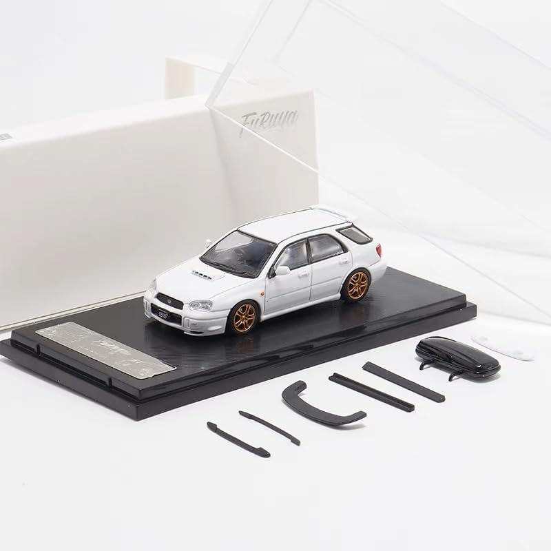 Furuya Impreza WRX STI Subaru Impreza Wagon GG 8th Generation White 1/64