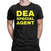 DEA Special Agent Drug Enforcement Administration T Shirt Pure Cotton TShirts For Mens Tshirt Short Sleeve Y2K Top Tees