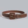 Fashionable Women's Buckle Winding Decoration PU Casual Wide Exquisite Women's Belt
