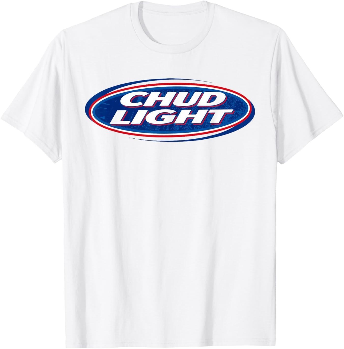 Chud Light Funny Parody Beer Style Humor Design T-Shirt S разноцветный