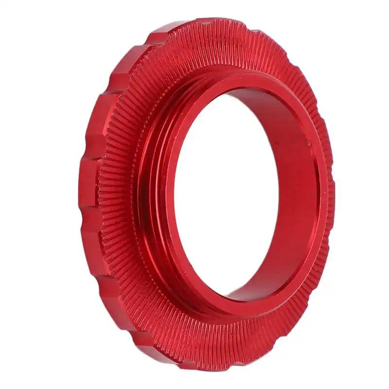 1PC Mountain Bike Road Bike Center Lock Cover Ring Ultralight Aluminum Alloy Bicycle Disc Brake Rotor Centerlock Cap Adapter Cy Practical Use