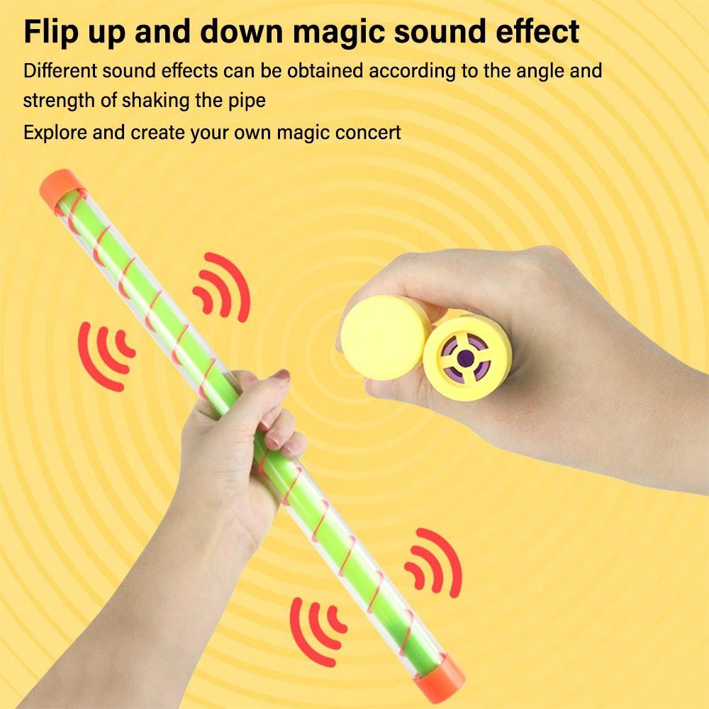 Zabawny Patyk Śmiechu Plastikowy Generator Hałasu Zabawki Prosta Rurka Dźwiękowa Prezent