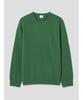 SHIFT.G Wool Texture Crewneck Sweater Green