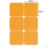 /Set Self Flexible Mirror Sheets Wall ers for Home Decor - 0.1cm Thickness