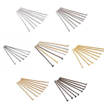 Ciondoli Forniture di gioielli Spilli a testa piatta 16-50mm Fatti a mano 200 pezzi / borsa Spilli per creazione di gioielli Risultati popolari Accessori per gioielli Regali eleganti fai da te
