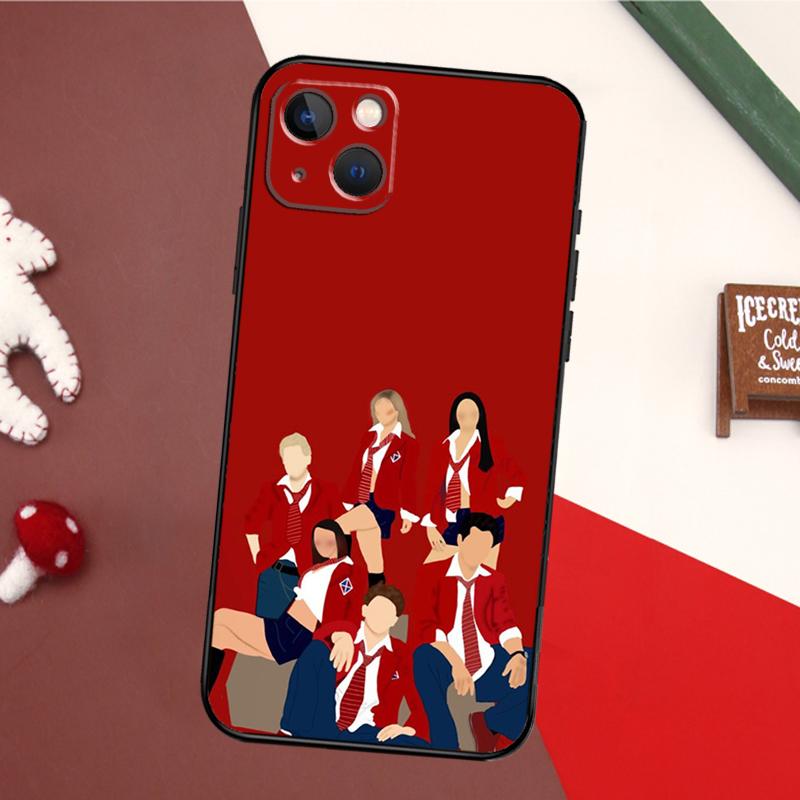 

Fashion RBD Rebelde Phone Case For iPhone 16 15 14 13 12 Mini 11 Pro Max X XR XS Plus Bumper Back Cover iPhone 15