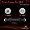 Front Sway Bar Stabilizer Links 2 Pcs Left & Right, Compatible With 1983- Chevy Silverado 1500, Avalanche, Tahoe, Suburban, GMC Sierra 1500 Yukon &