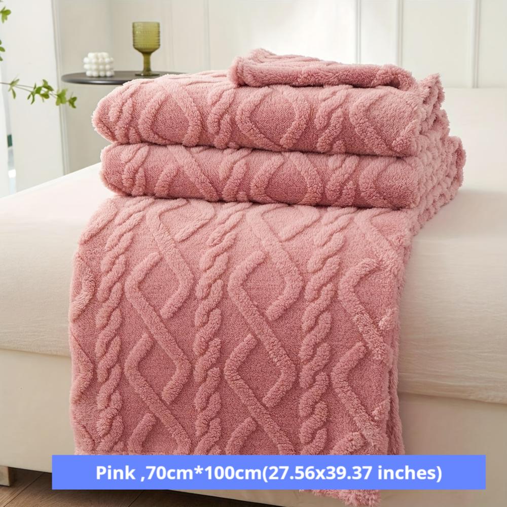 Koc żakardowy taftowy polarowy koc z polaru koralowego koc na sofę koc biurowy koc transgraniczny koc dla zwierząt