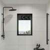 Exhaust Fan for Sliding Windows Reversible Airflow Fan with Double-Layer Metal Mesh Powerful Quiet