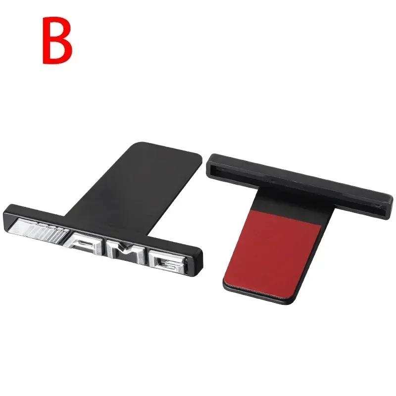 NEW 3D ABS AMG Grill Grille Emblem Grille Sticker Emblem Badge Stickerr AMG Mercedes-Benz W463 W464 W461 G63 G65 Car Accessories