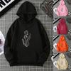 2025 Beautiful Bouquet Women's Hoodie Hand-painted Hoodie Women's Casual Spring and Autumn Top Pullover Graphic Women Clothing