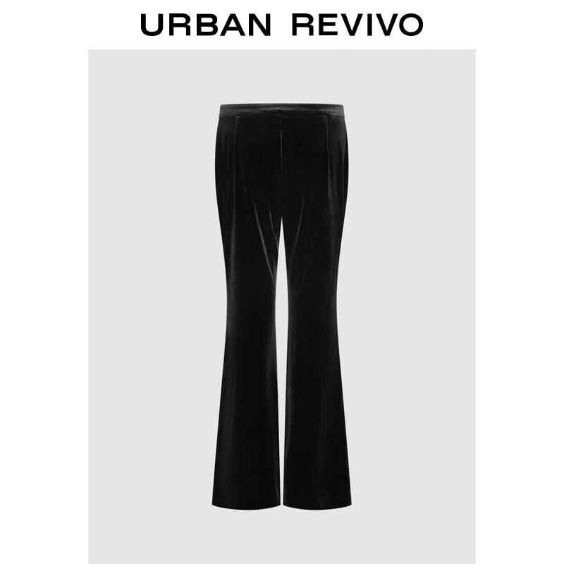 UR 2026 Women's Vintage Velvet Flare Pants