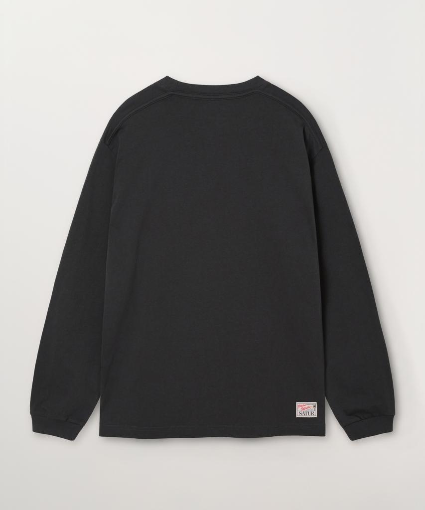 Seteo Mirror Ball Graphic Long Sleeve Charcoal