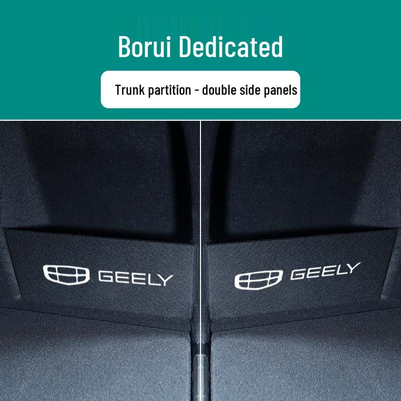 Rear Trunk Mat for 2021 Geely Borui Hybrid/GE Gasoline Models