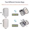 Data Cable Storage Bag Waterproof Portable Carry Case Storage Bag Travel Organizer Bag for Cable Cord USB Charger