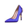 Fashion Luxury Handmade Diamond Snake Shaped Wrapped High Heels Bridal Wedding Dress Banquet Fashion Party Sexy Single Shoes Size 34-43