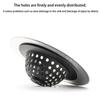 2Pcs Sink Filter Flexible Kitchen Sink Strainer With Fine Mesh Sink Drainer Shower Drain Hair Catcher Easy To Use