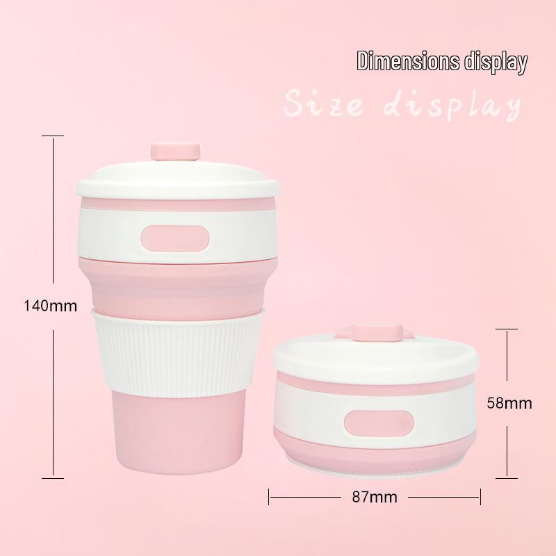 Silicone Foldable Cup - Creative Gift, Custom Logo Available