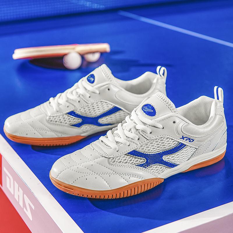 36-47 Scarpe da badminton professionali antiscivolo e resistenti all'usura classiche per assorbimento degli urti Scarpe da ping pong Scarpe da allenamento