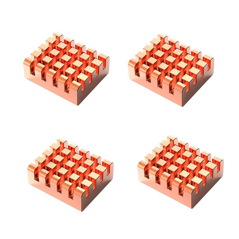 Cooling Pad for Raspberry Pi Graphics Memory Card Computer PC Heat Sink Thermal GPU Mainboard Heat Dissipation Copper Cooler