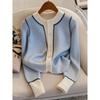 Autumn New Knitted Cardigan High-end Cold Design Sweater Women's Fashionable Casual Loose Top