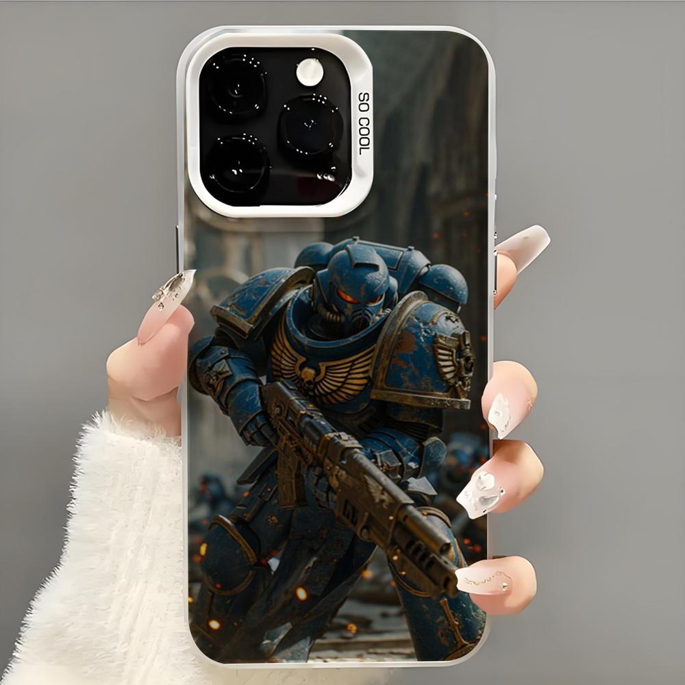 Game W-Warhammers-s 40k Phone Case  Phone Case For iPhone 14 16 15 11 12 13 Pro Max Mini Plus Shockproof Cover