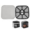 Square Air Fryers Grill Pan Cooking Mats Air Fryers Tray Grilling Plate For Quick And Even Heating Easy To Install