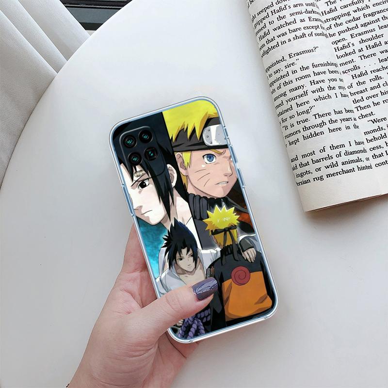 RA29 Naruto Uzumaki Transparent Phone Case for Motorola Moto Edge 20 30 40 50 S30 Fusion Ultra Pro Neo Lite + G200 G23