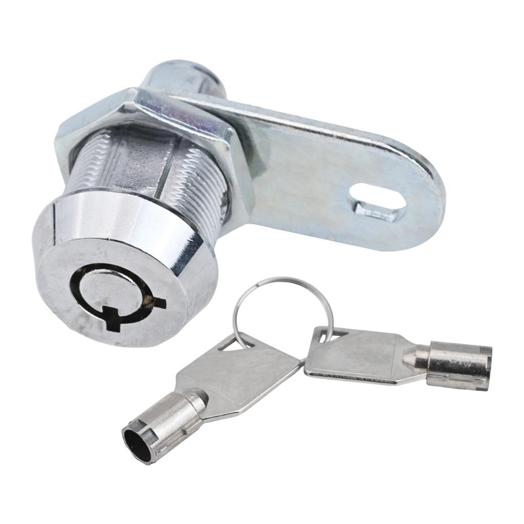 Cabinet Cam Lock 17mm 2 Key 90 Degrees Desk For Enclosures Furniture Lock Machine Mailbox Pull Keyed Practical