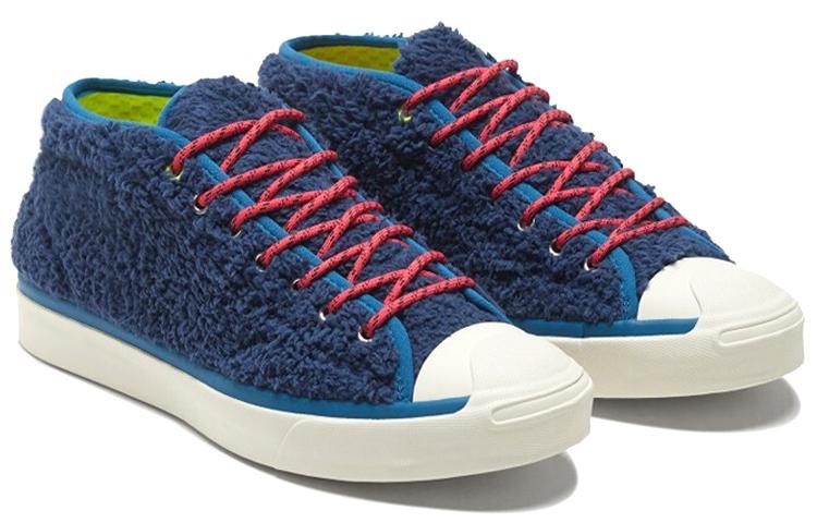 Jack Purcell Converse Mid 'Retro Sherpa - Navy Lemon' 169790C