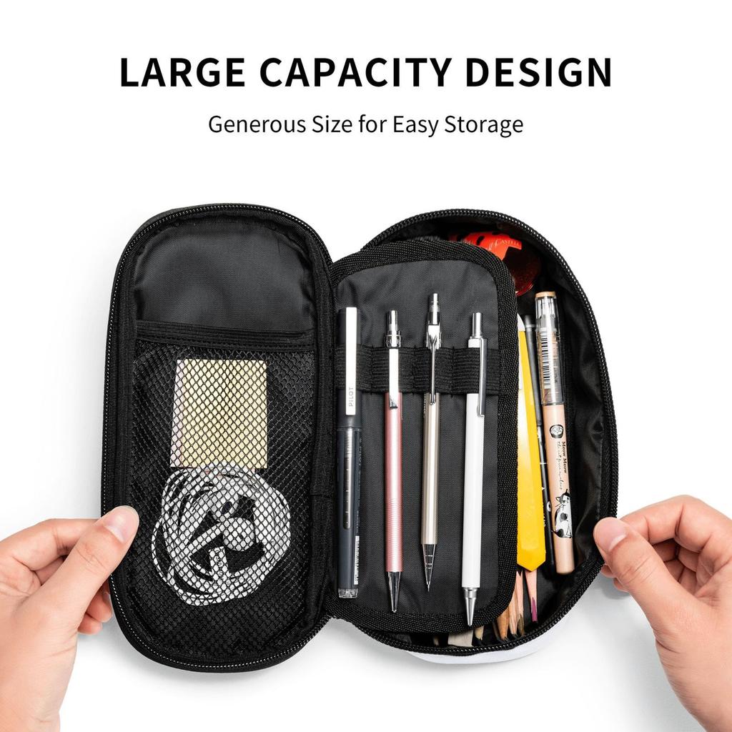 A Piece Of Customized Large-Capacity Stationery Storage Bag, Pencil Case, Pencil Case, And Multi-Functional Stationery Box Are Printed In Full Format.