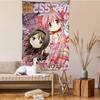 VIKAMA Puella Magi Madoka Magica Large Wall Tapestry Bohemian Hippie Indian Buddha Witchcraft Room Decor