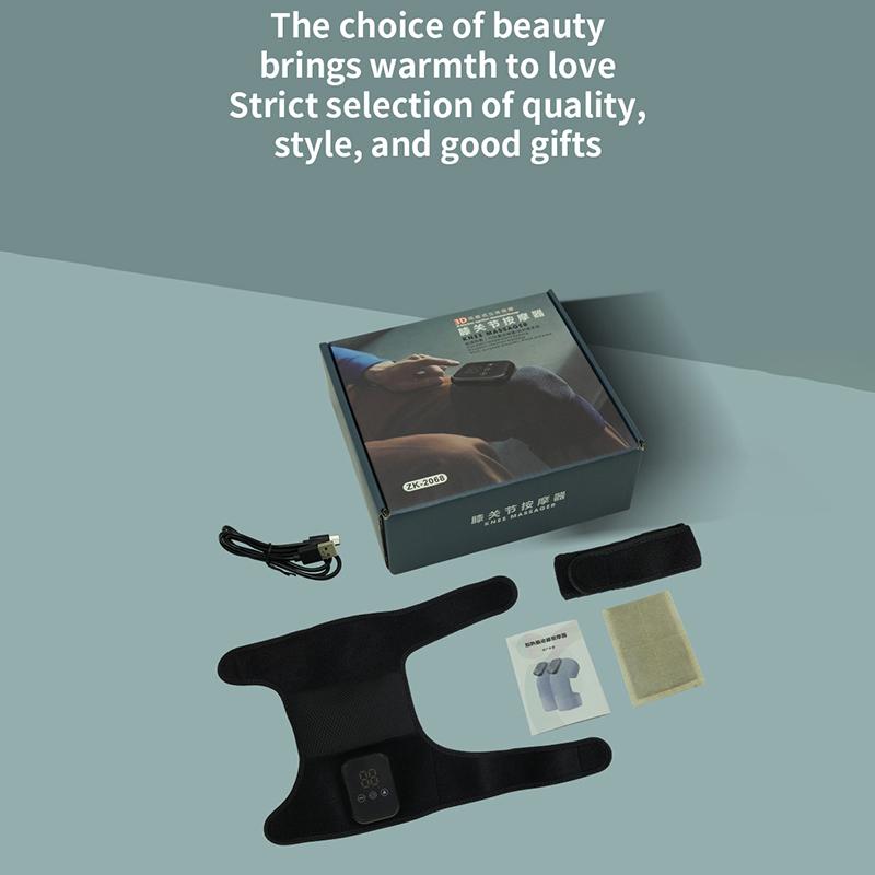 3 v 1 masážní přístroj na kolena Elektrické klouby nohou Vyhřívání Vibrace Masáž Loketní ortéza Úleva od artritidy Podpora kolen při únavě