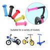 1Pair Childrens Bike Handlebars NonSlip Rubber Mountain Bicycle Handlebar for Scooters Balance Bikes Folding Bikes