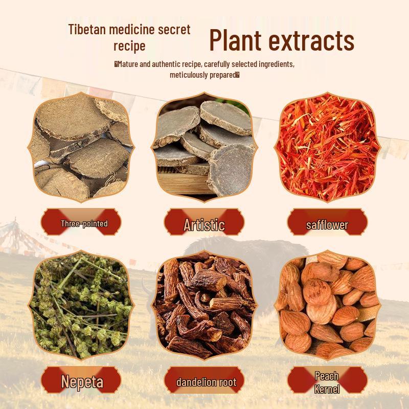 Zanganlin Tibetan Medicine Fat Dissolving Patch for Tumor and Fat Lump Relief