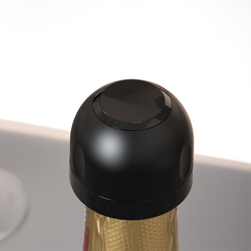 1PCS Vacuum Red Wine Bottle Cap Stopper Silicone Sealed Champagne Bottle Stopper Vacuum Retain Freshness Bar Tools Wine Plug