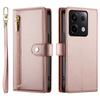 Crossbody Zipper Cards Solt Wallet Leather Case For Xiaomi Redmi Note 13 Pro Plus 12 13C POCO X6 5G Lanyard Bag Pocket Cover