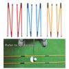 2pcs Golf Alignment Rods Training Sticks Aids for Aiming Trainer