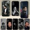 Sebastian Stan Phone Case for Samsung S23 Ultra S24 S22 S20 Fe S21 Plus Galaxy A54 A34 A24 A53 M54 Note 20 Back Cover