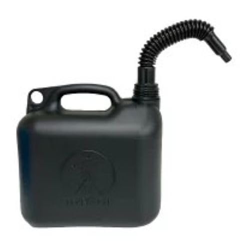 Matka Kerosene Can (Black) with Nozzle, 6L