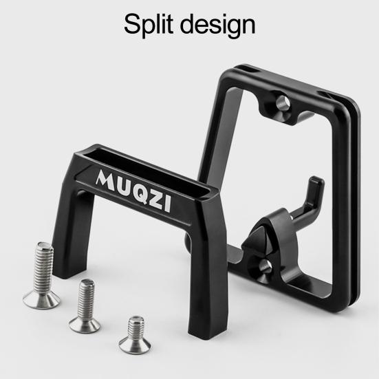 3 Otwory Wysoka Nośność Łatwa Instalacja Mocowanie Przedniej Torby Stop Aluminium Rower Składany