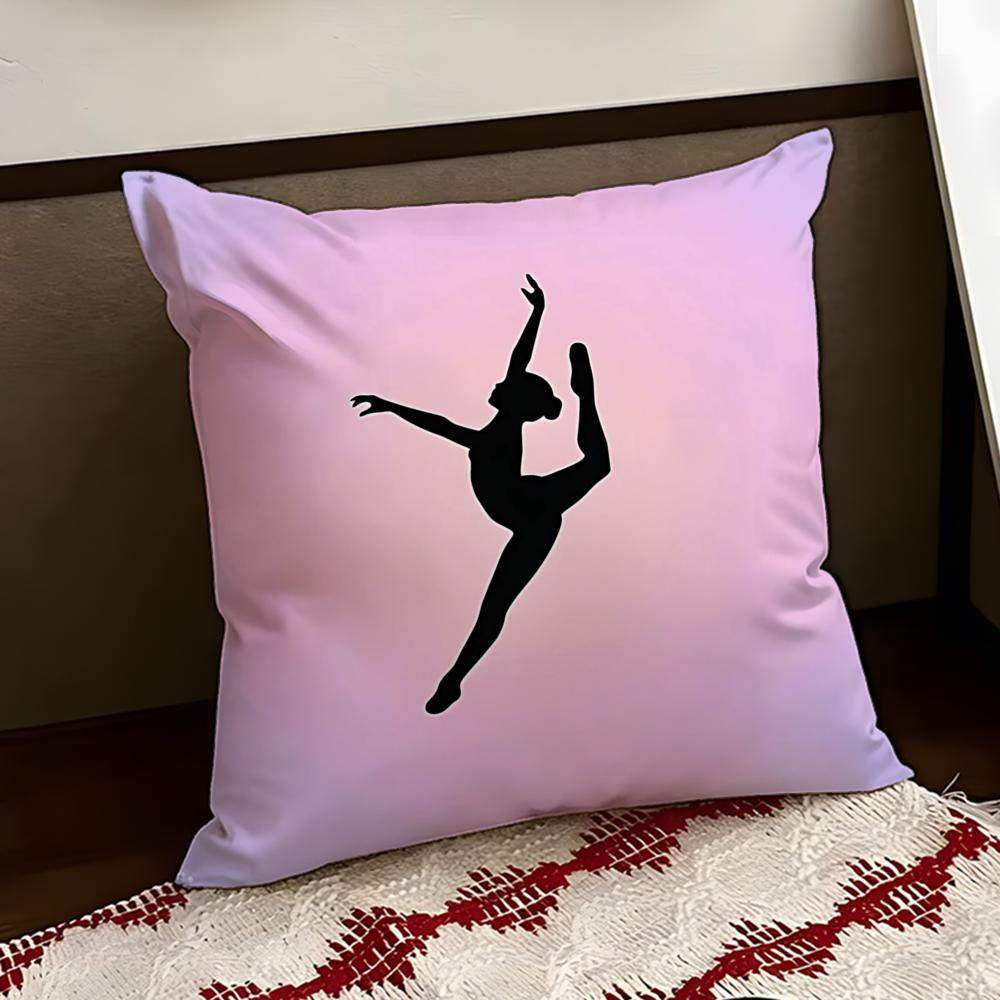 Stepping dance steps Cushion Cover Reversible Soft Durable Pillow Cover Home  Car MultiScene Use for Daily Comfort