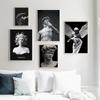 Modern Apollo Marble Sculpture Wall Art David Graffiti HD Canvas Poster Prints Home Bedroom Living Room Decoration Gifts
