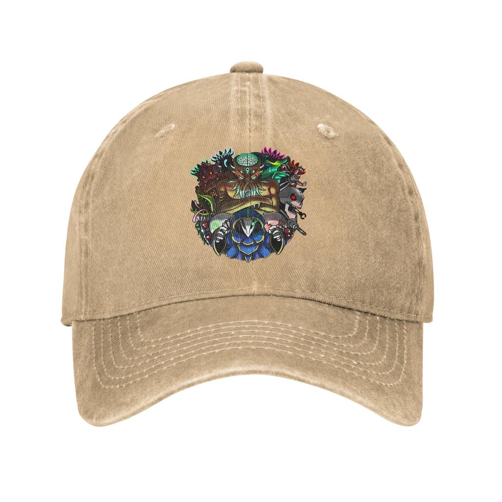 Terraria Game Baseball Cap Sun Tennis Skate Breathable Washed Hip Hop Hats Women Men Y2k Cool Print Baseball Caps