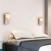 Mid-Century Travertine Wall Lamp: Wabi-Sabi Style for Bedrooms, Living Rooms, Staircases, Retro Homestay.
