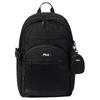 Fashionable Versatile Portable Nylon Backpack Unisex Backpack Black FS3BPH1004XBLK